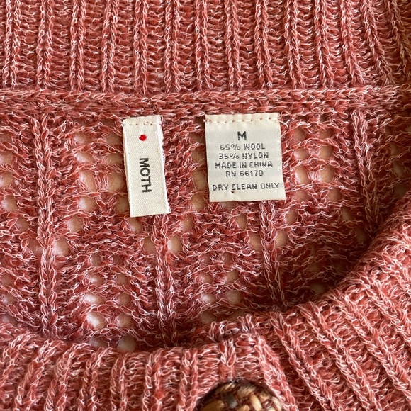 Moth Ruffle Collared Cardigan, M - Picture 5 of 5